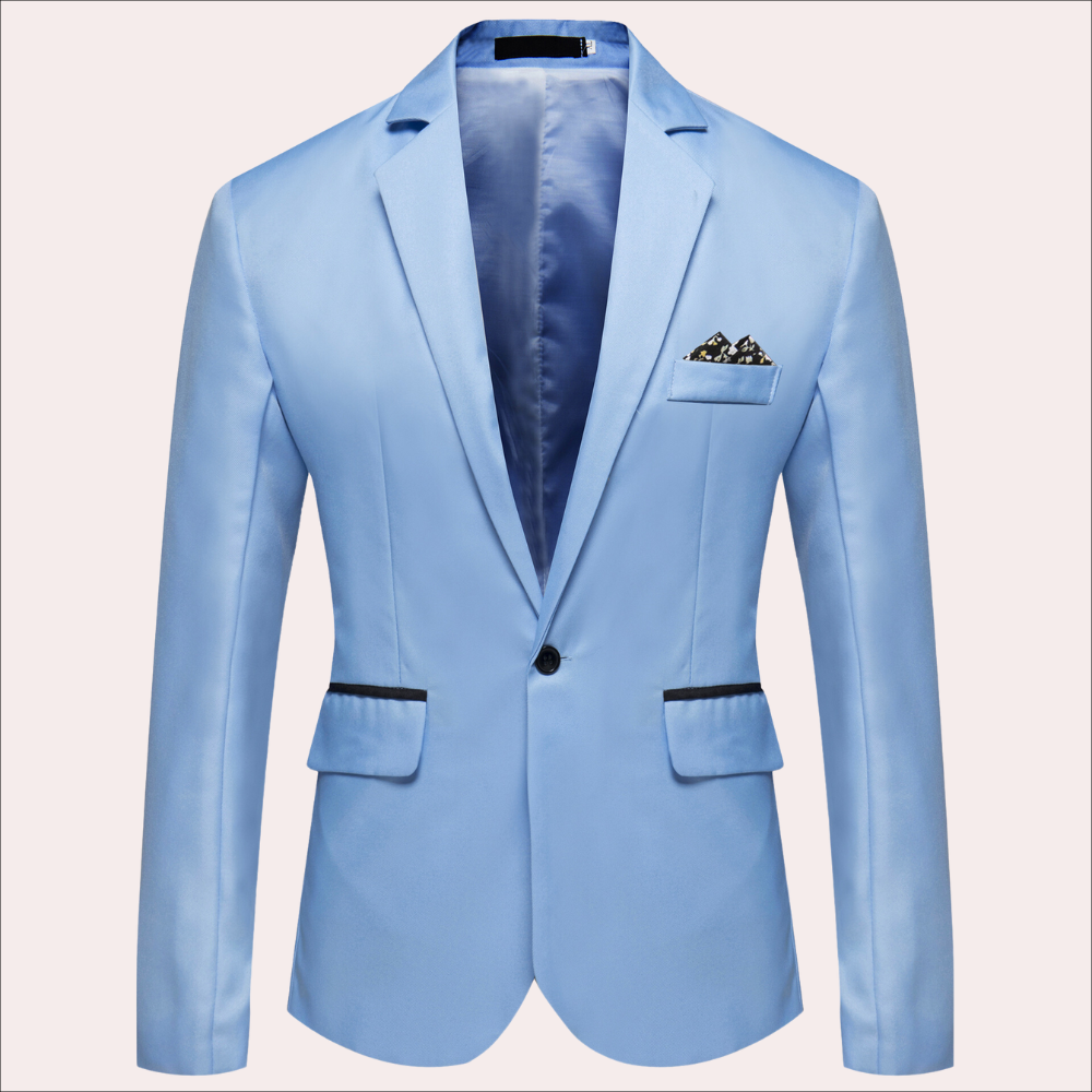 Suit Jacket | Satin | Formal | Blazer | Men's Suit Jacket-Grace Aura