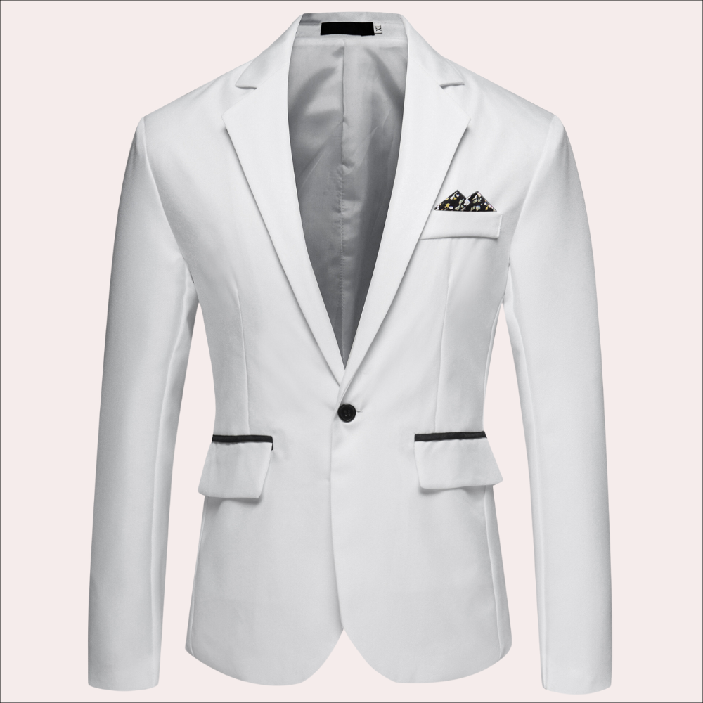 Suit Jacket | Satin | Formal | Blazer | Men's Suit Jacket-Grace Aura