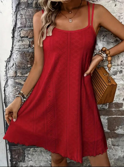 Summer Dress, Sleeveless, Mini, Cami Dress, Sundress-Grace Aura