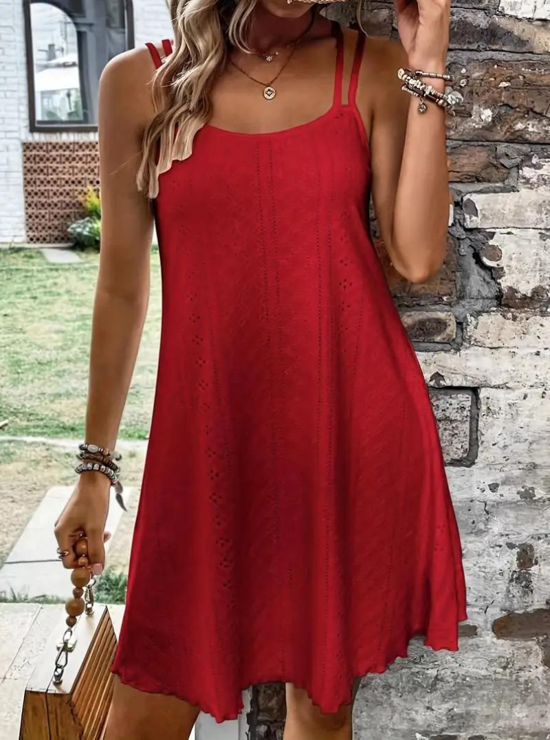 Summer Dress, Sleeveless, Mini, Cami Dress, Sundress-Grace Aura