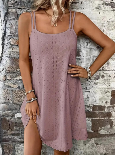 Summer Dress, Sleeveless, Mini, Cami Dress, Sundress-Grace Aura