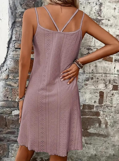 Summer Dress, Sleeveless, Mini, Cami Dress, Sundress-Grace Aura