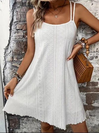 Summer Dress, Sleeveless, Mini, Cami Dress, Sundress-Grace Aura
