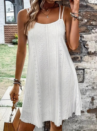 Summer Dress, Sleeveless, Mini, Cami Dress, Sundress-Grace Aura