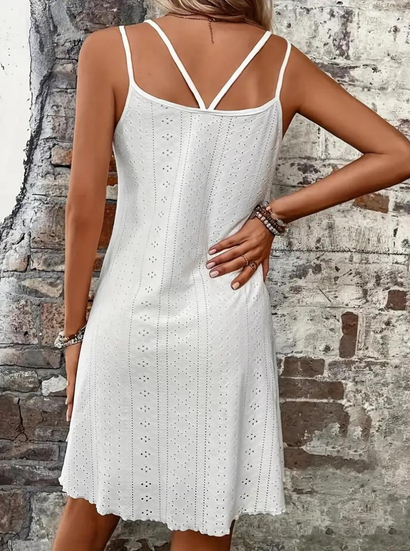 Summer Dress, Sleeveless, Mini, Cami Dress, Sundress-Grace Aura