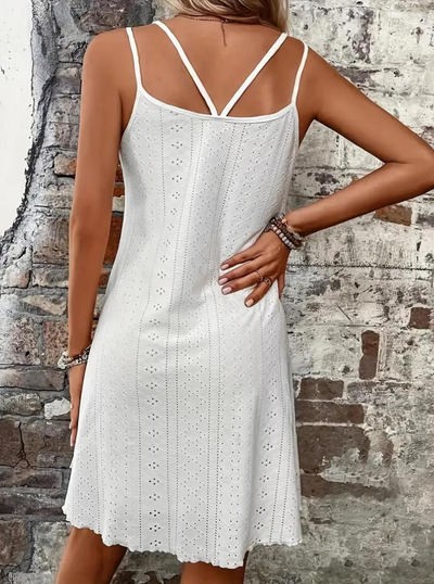 Summer Dress, Sleeveless, Mini, Cami Dress, Sundress-Grace Aura
