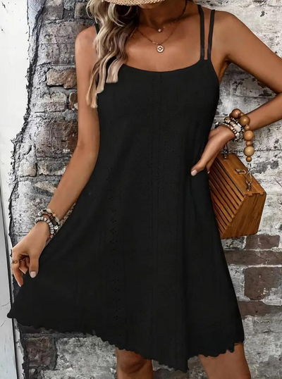 Summer Dress, Sleeveless, Mini, Cami Dress, Sundress-Grace Aura
