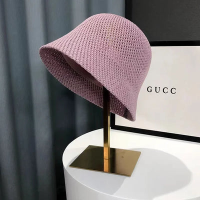 Sun Hat - Lightweight - Straw - Bucket Hat - Summer Hats for Women-Grace Aura
