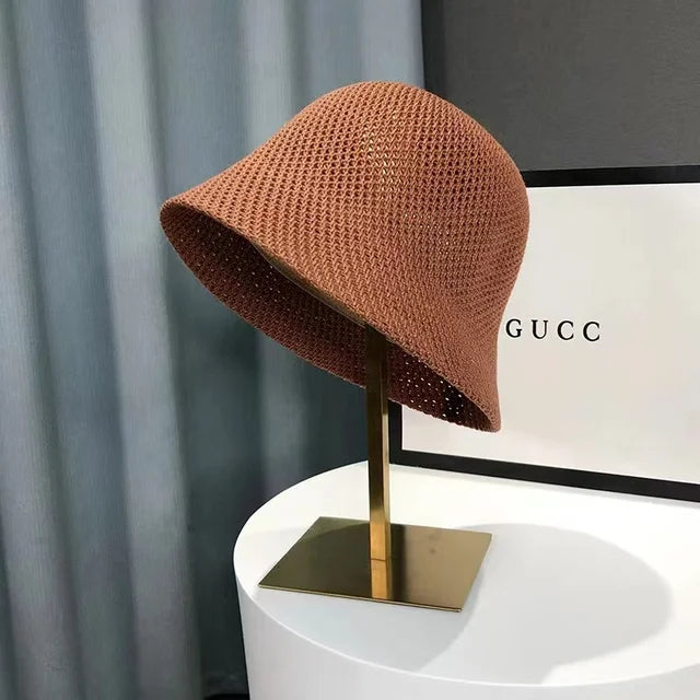 Sun Hat - Lightweight - Straw - Bucket Hat - Summer Hats for Women-Grace Aura