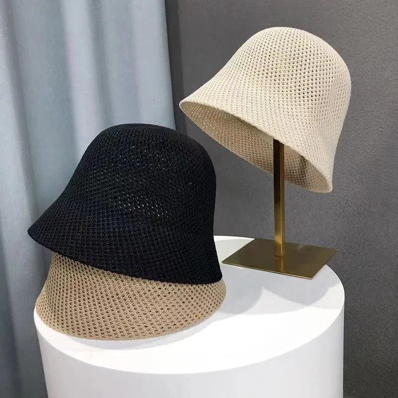 Sun Hat - Lightweight - Straw - Bucket Hat - Summer Hats for Women-Grace Aura
