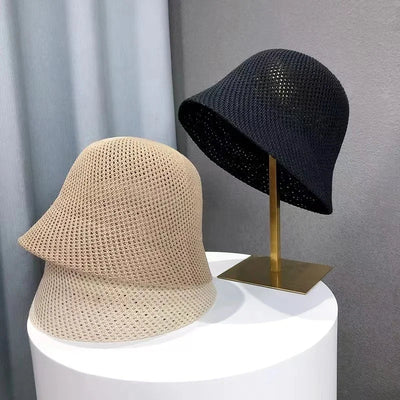 Sun Hat - Lightweight - Straw - Bucket Hat - Summer Hats for Women-Grace Aura