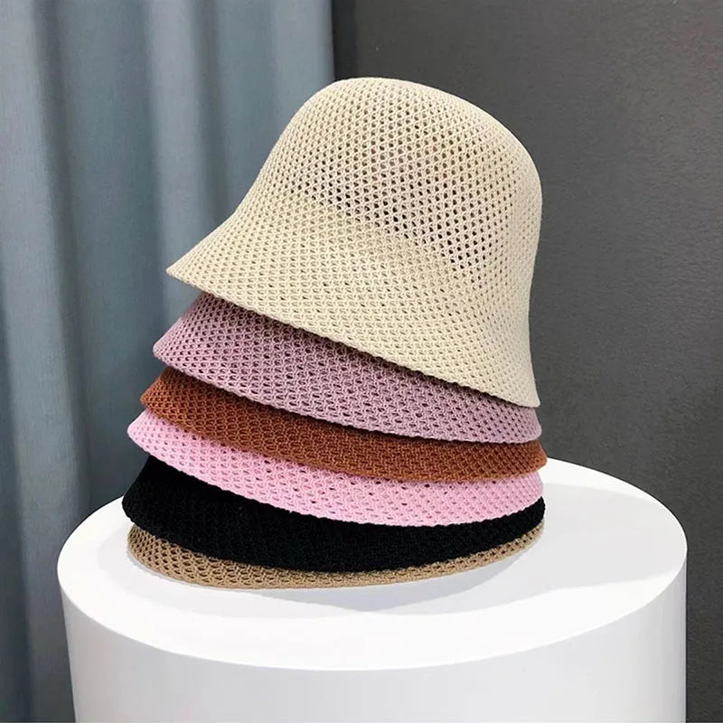 Sun Hat - Lightweight - Straw - Bucket Hat - Summer Hats for Women-Grace Aura