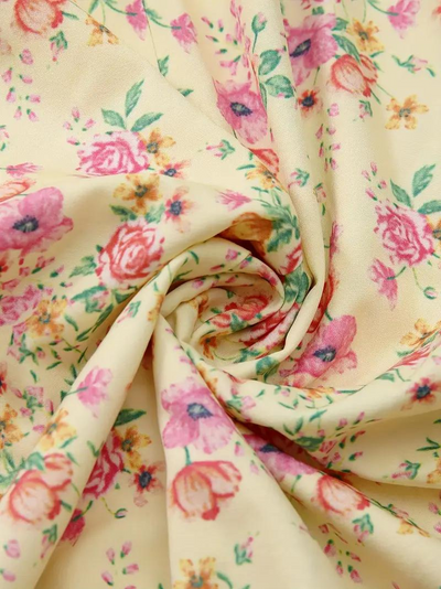 Sundress - Floral - Puff Sleeve - Summer Dress - Maxi Dress-Grace Aura