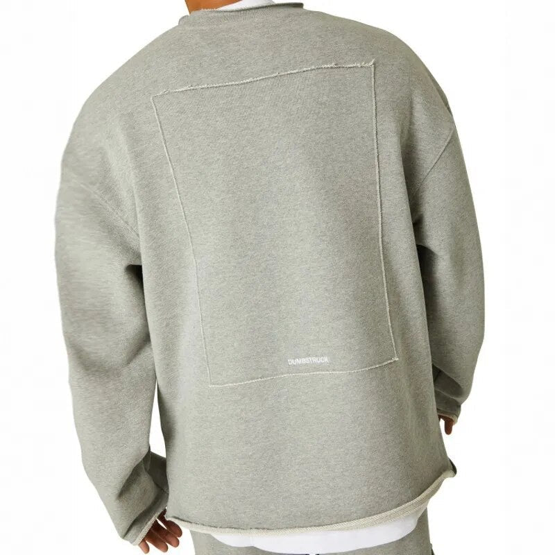 Sweatshirt - Casual - Long Sleeve - Basic Shirt - Men's Clothing-Grace Aura