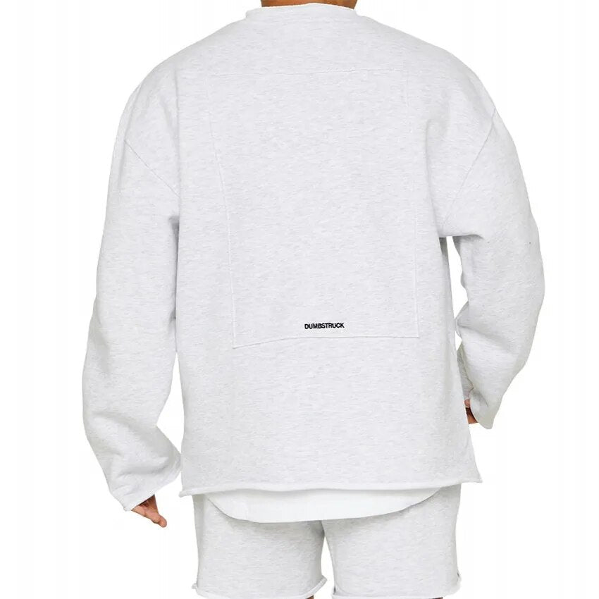Sweatshirt - Casual - Long Sleeve - Basic Shirt - Men's Clothing-Grace Aura