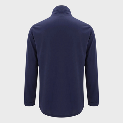 Sweatshirt - Men's Warm Standing Collar Long Sleeve Zip-Neck Sweater-Grace Aura