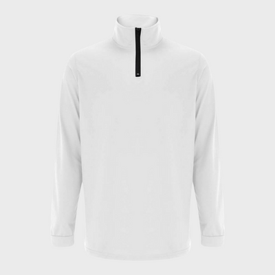 Sweatshirt - Men's Warm Standing Collar Long Sleeve Zip-Neck Sweater-Grace Aura