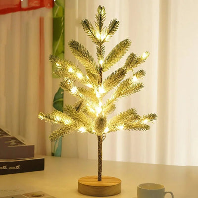 Table Christmas Tree - Lighted - LED - Small Christmas Tree Light - Christmas Decoration-Grace Aura