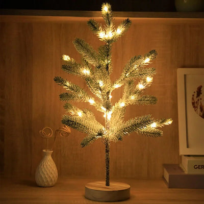 Table Christmas Tree - Lighted - LED - Small Christmas Tree Light - Christmas Decoration-Grace Aura