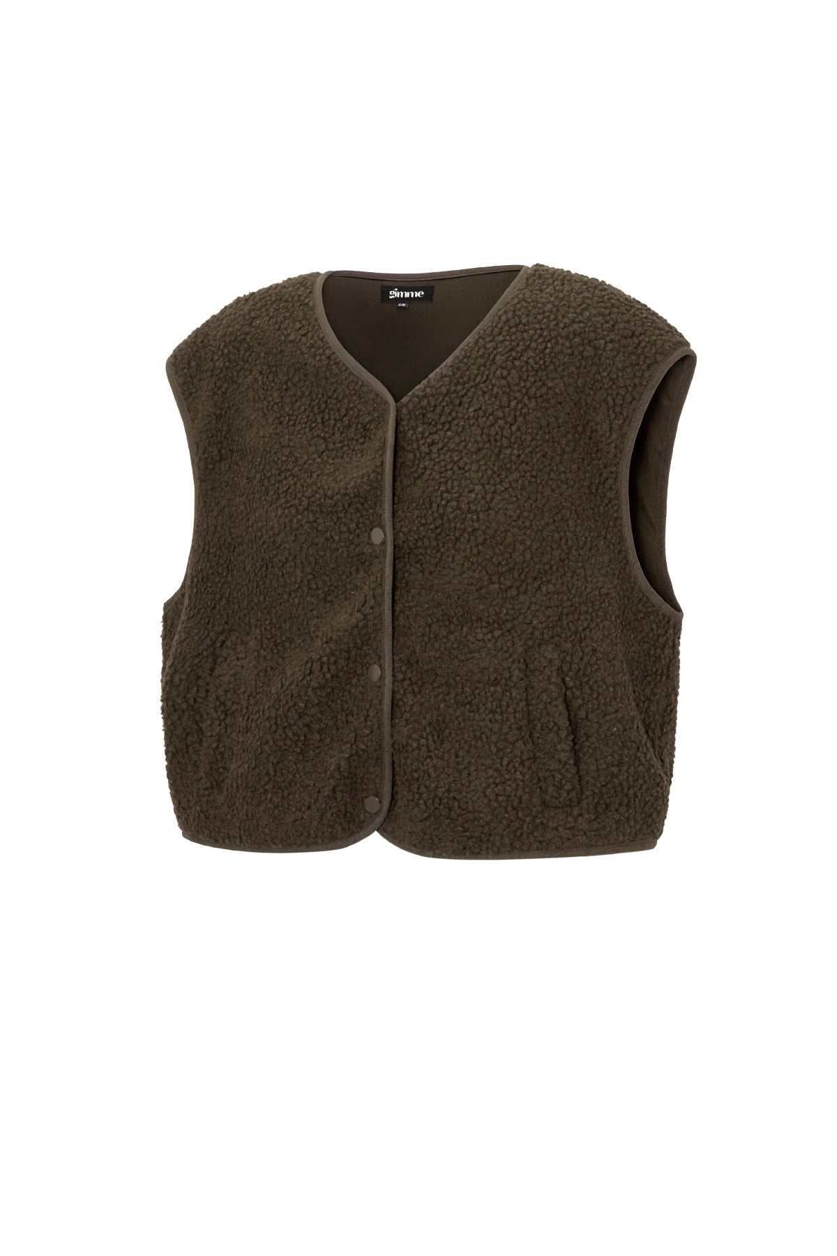 Teddy Vest - Sleeveless - Loose Fit - Fleece Vest - Women's Gilet-Grace Aura
