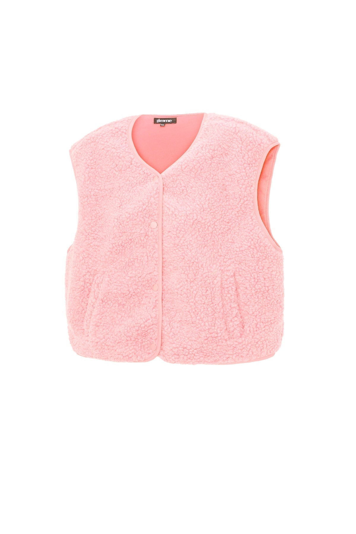 Teddy Vest - Sleeveless - Loose Fit - Fleece Vest - Women's Gilet-Grace Aura