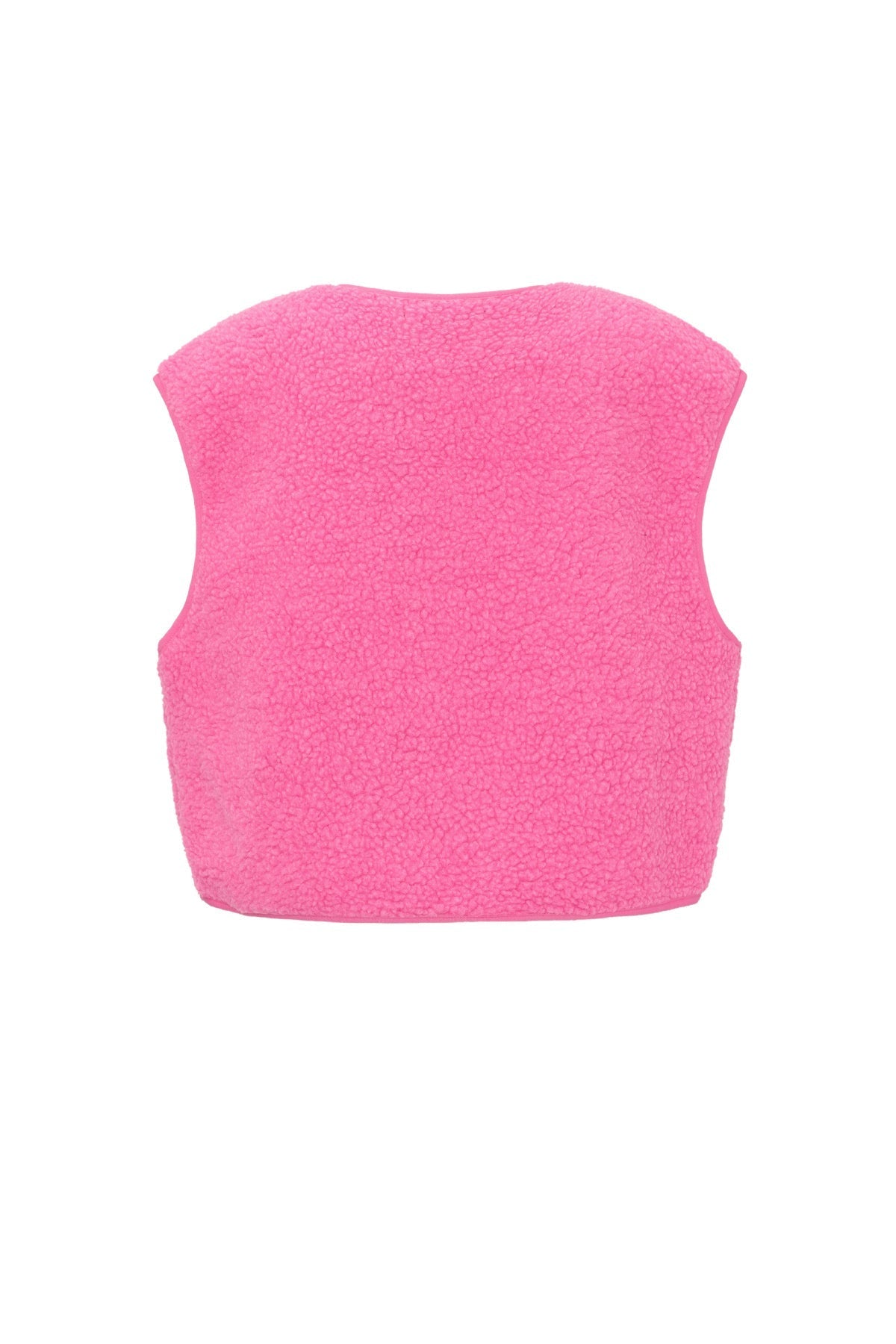 Teddy Vest - Sleeveless - Loose Fit - Fleece Vest - Women's Gilet-Grace Aura