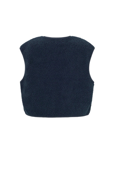 Teddy Vest - Sleeveless - Loose Fit - Fleece Vest - Women's Gilet-Grace Aura