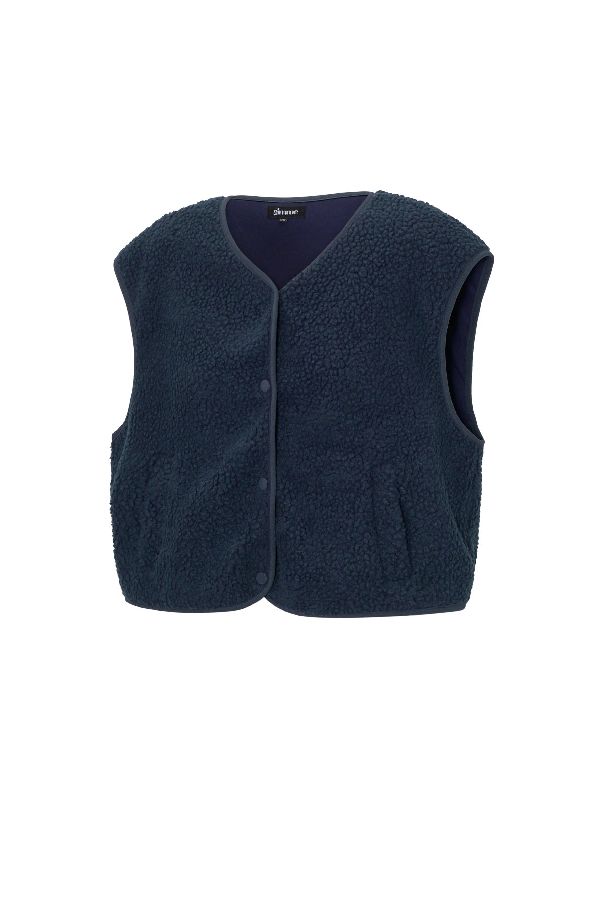 Teddy Vest - Sleeveless - Loose Fit - Fleece Vest - Women's Gilet-Grace Aura