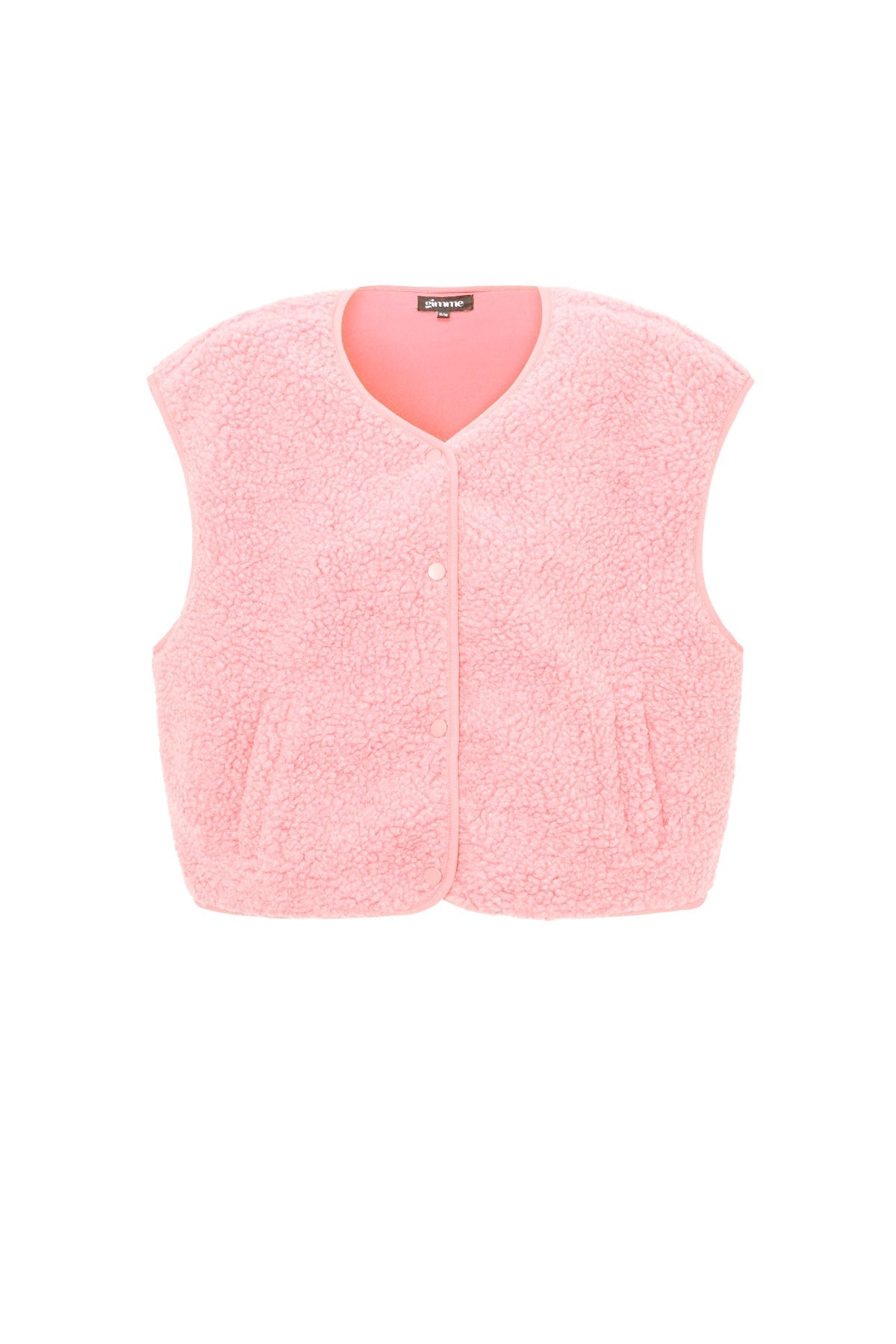 Teddy Vest - Sleeveless - Loose Fit - Fleece Vest - Women's Gilet-Grace Aura