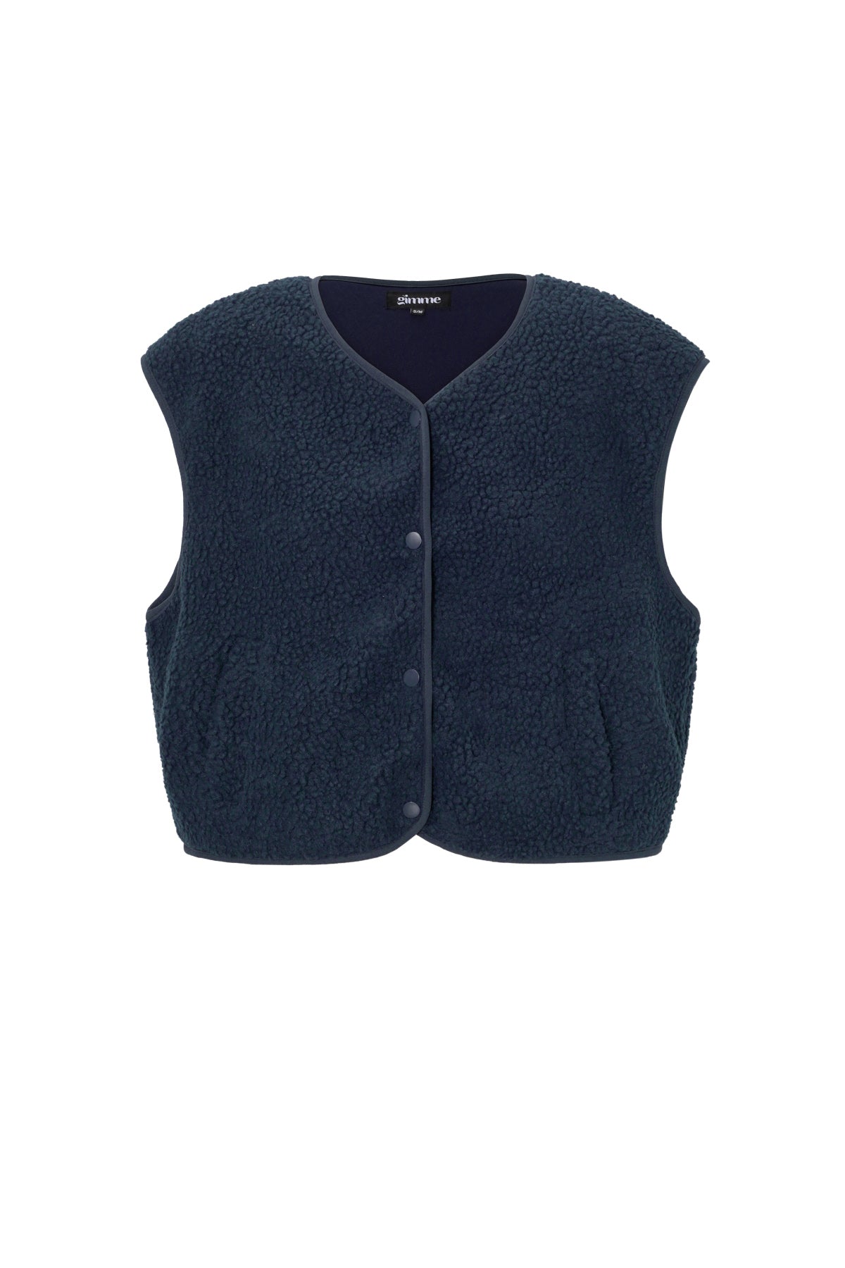 Teddy Vest - Sleeveless - Loose Fit - Fleece Vest - Women's Gilet-Grace Aura