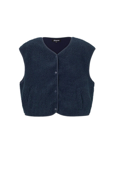 Teddy Vest - Sleeveless - Loose Fit - Fleece Vest - Women's Gilet-Grace Aura