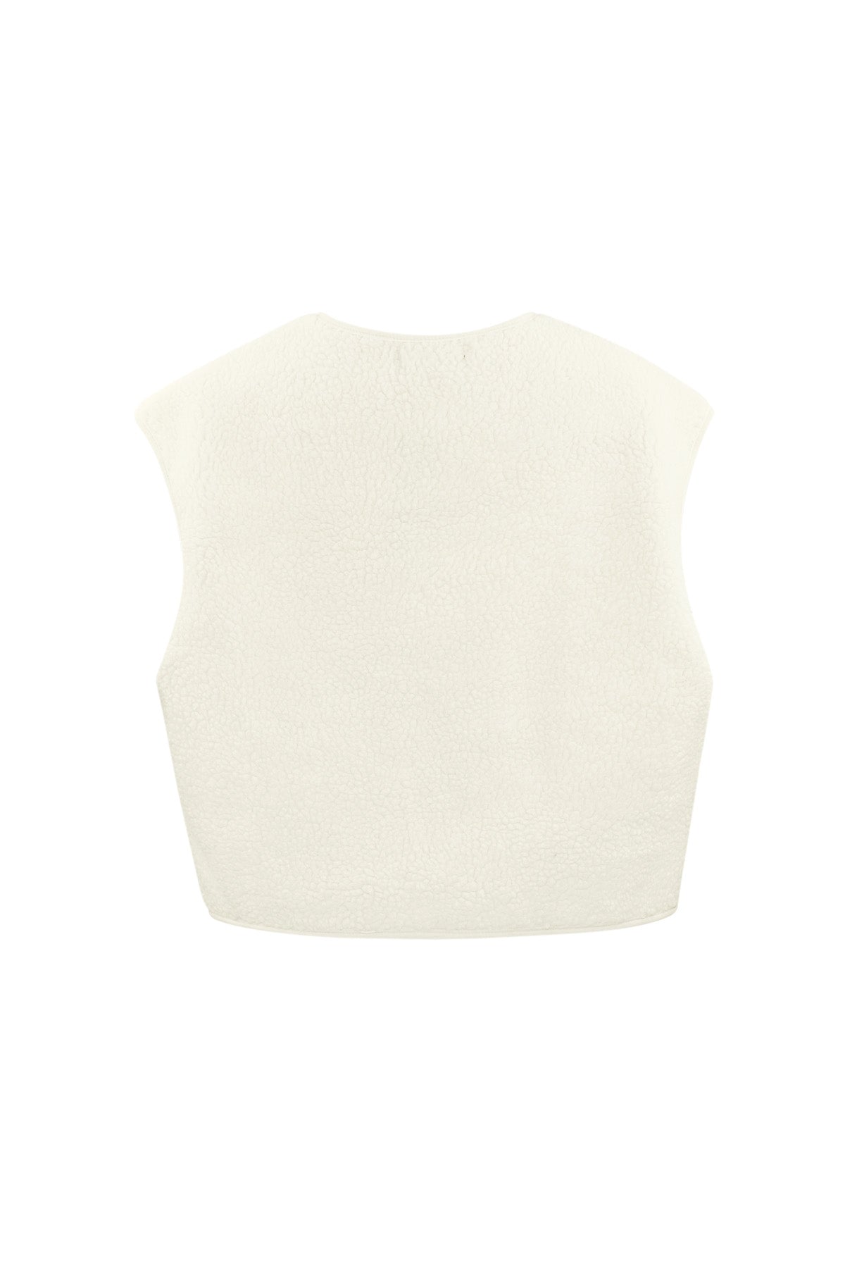 Teddy Vest - Sleeveless - Loose Fit - Fleece Vest - Women's Gilet-Grace Aura