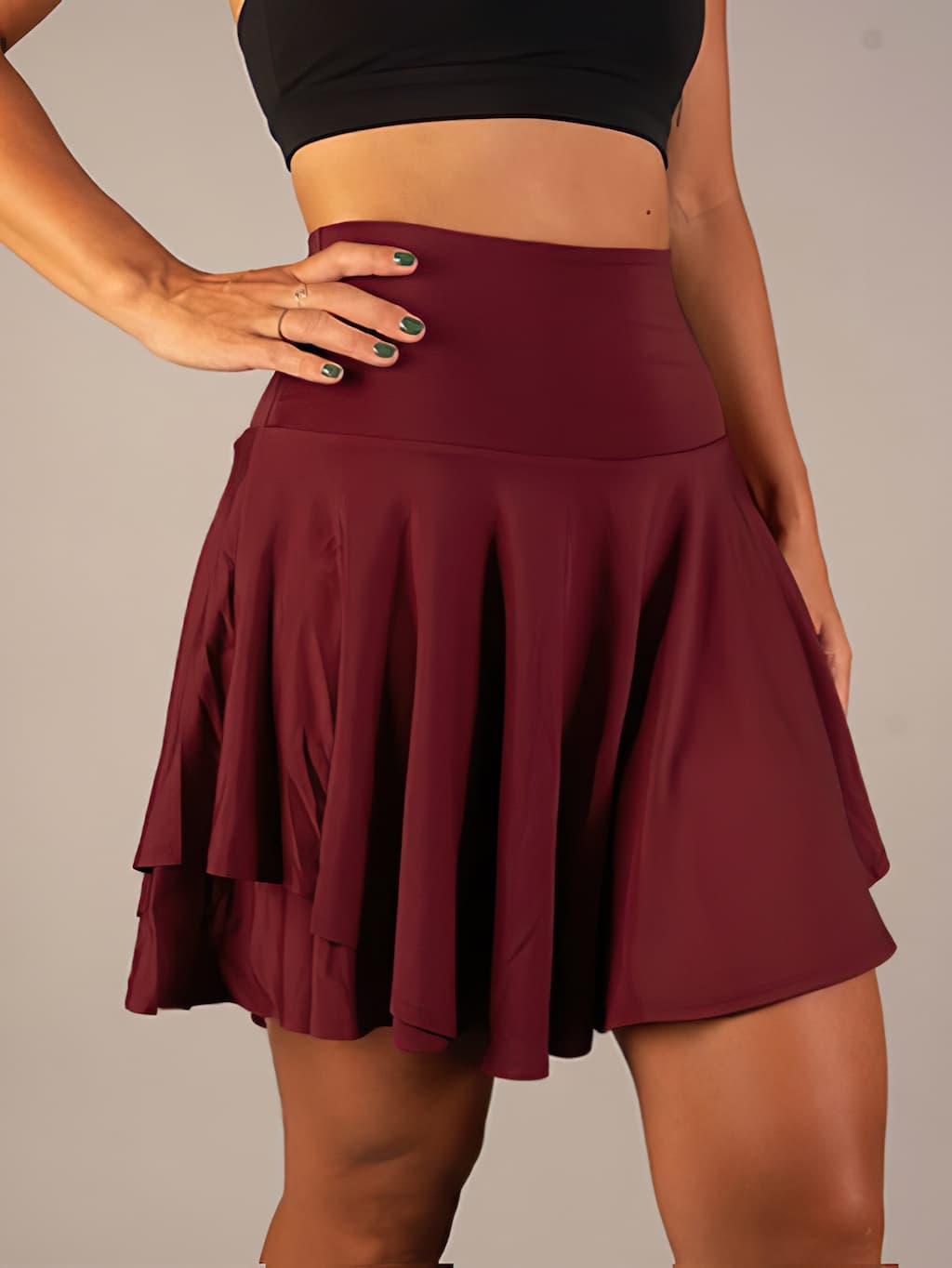 Tennis Skirt | High Waist | Pleated | Tennis Skort | Sport Skirt-Grace Aura
