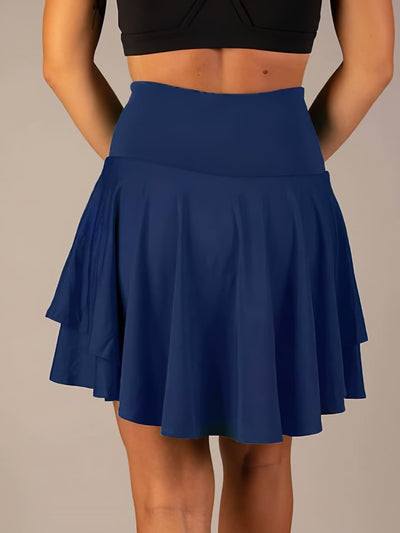 Tennis Skirt | High Waist | Pleated | Tennis Skort | Sport Skirt-Grace Aura