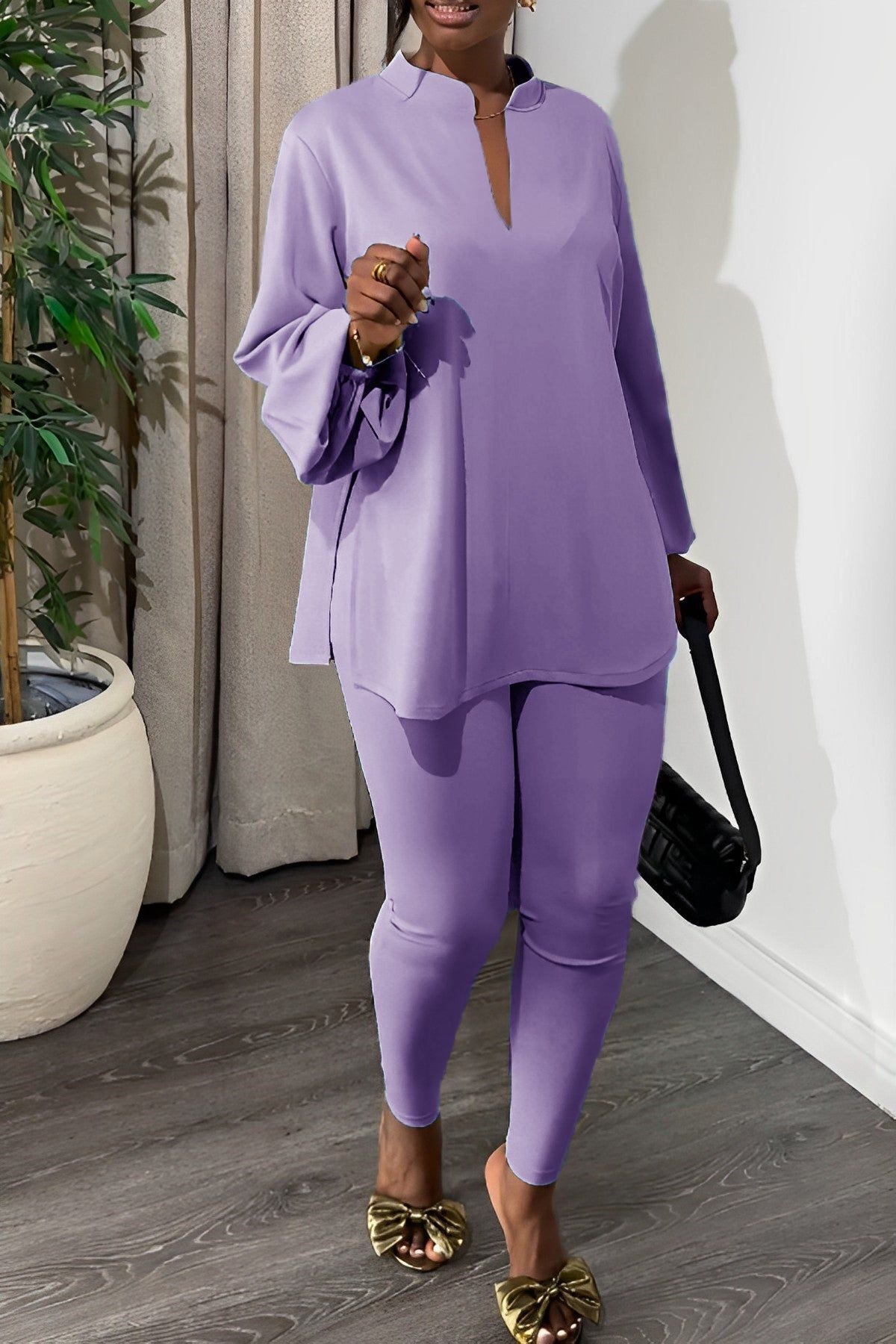 The Eye Catcher Cardigan Set-Grace Aura