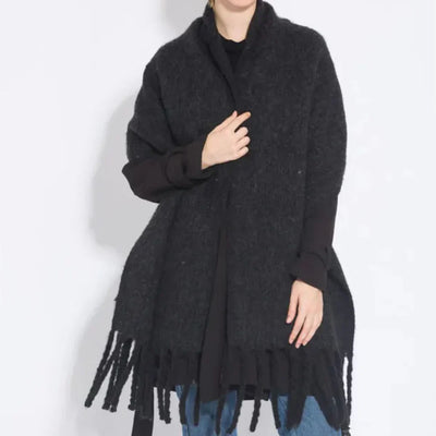 Thick Scarf - Women's Chunky Woolen Cashmere Scarf for Winter-Grace Aura