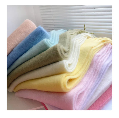Thick Scarf - Women's Chunky Woolen Cashmere Scarf for Winter-Grace Aura