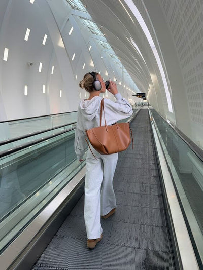 Tote Bag | Large | Adjustable Strap | Shoulder Bag | Shopper Bag-Grace Aura