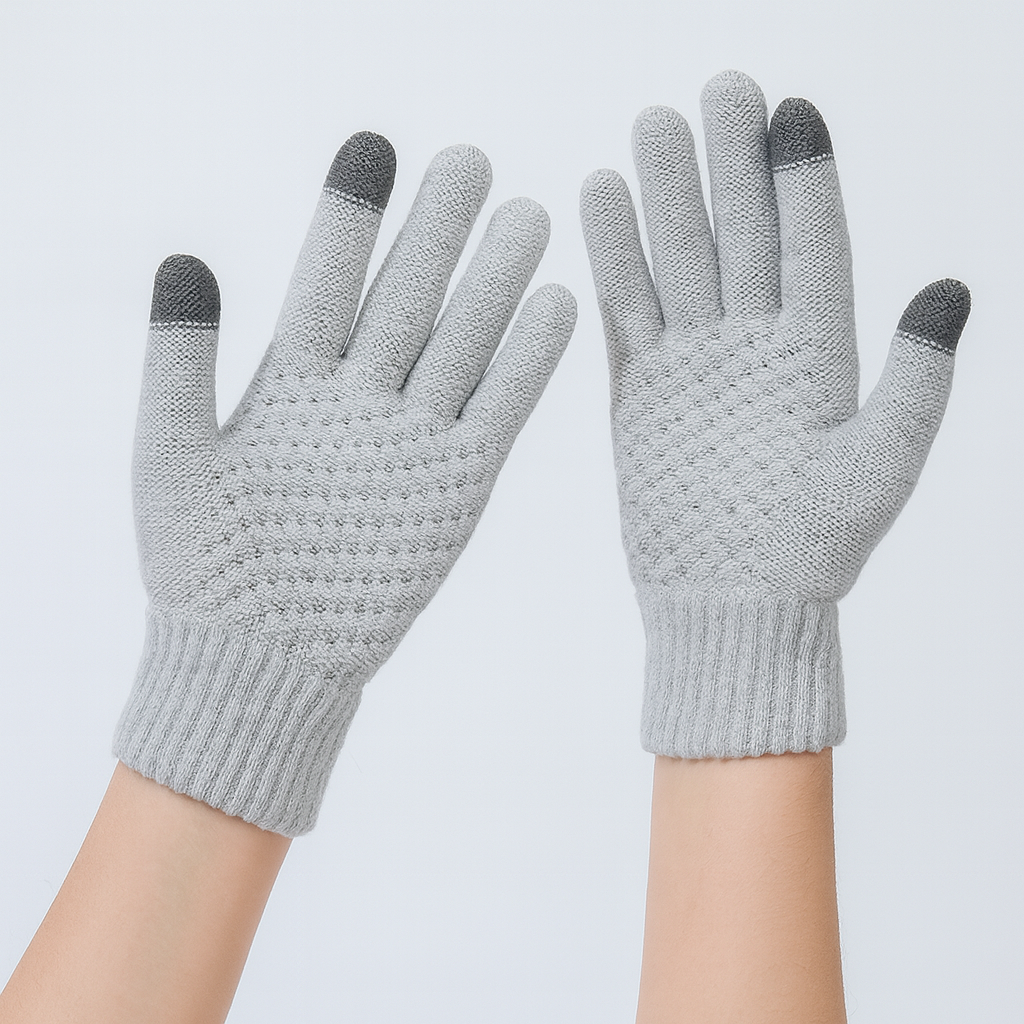 Touchscreen Gloves | Unisex | Warm | Winter Gloves | Knitted Gloves-Grace Aura