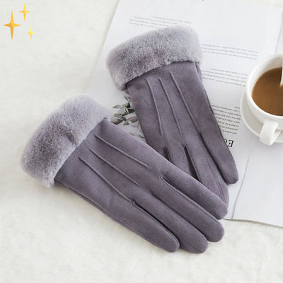 Touchscreen Gloves - Women's Warm Fleece Touch Phone Winter Gloves-Grace Aura