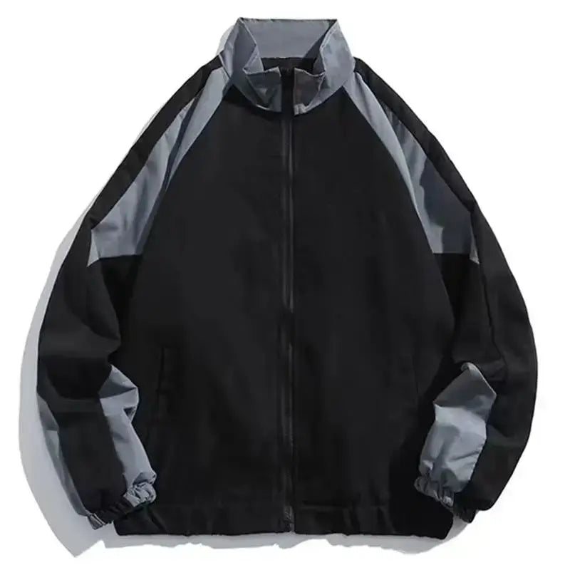 Track Jacket | Zip-Up | Oversized | Windbreaker Jacket | Women's Jacket-Grace Aura