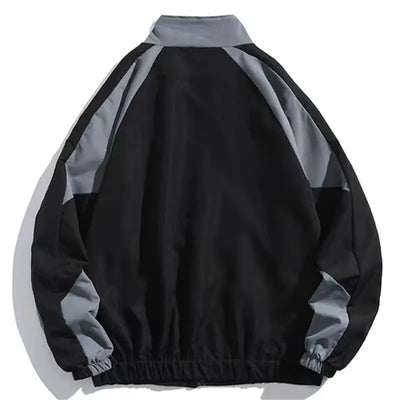 Track Jacket | Zip-Up | Oversized | Windbreaker Jacket | Women's Jacket-Grace Aura