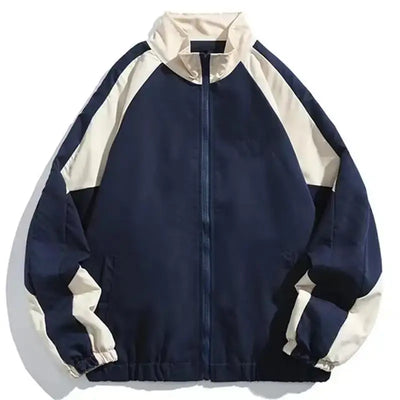 Track Jacket | Zip-Up | Oversized | Windbreaker Jacket | Women's Jacket-Grace Aura