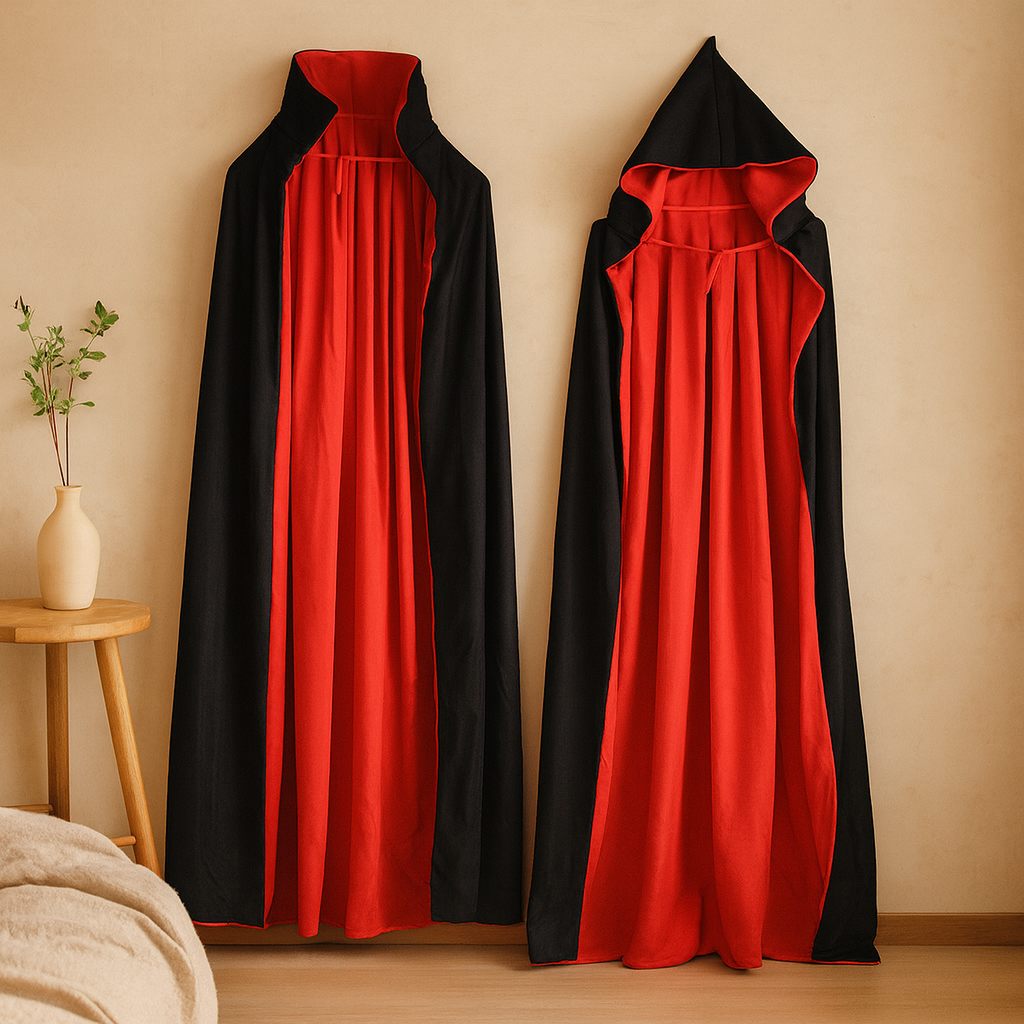 Vampire Cape - Long Vampire Cape Halloween Costume-Grace Aura