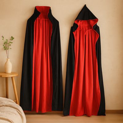 Vampire Cape - Long Vampire Cape Halloween Costume-Grace Aura