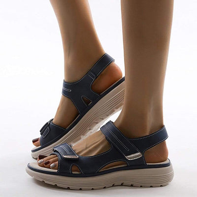 Velcro Sandals | Ergonomic | Walking | Sport Sandals | Orthopedic Sandals for Women-Grace Aura