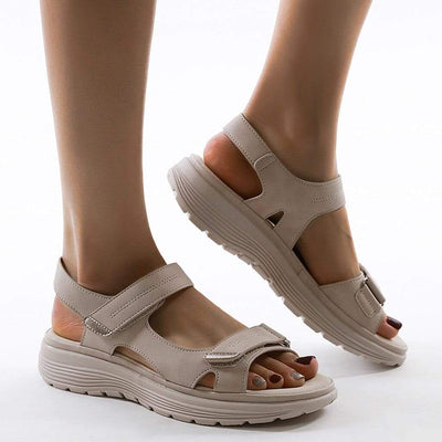 Velcro Sandals | Ergonomic | Walking | Sport Sandals | Orthopedic Sandals for Women-Grace Aura