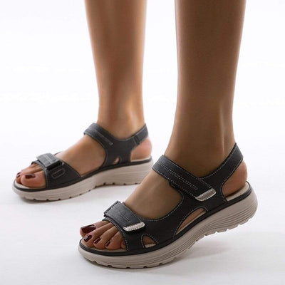 Velcro Sandals | Ergonomic | Walking | Sport Sandals | Orthopedic Sandals for Women-Grace Aura