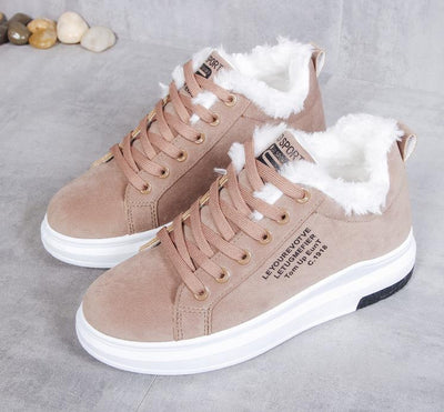 Warm Winter Sneakers for Women-Grace Aura