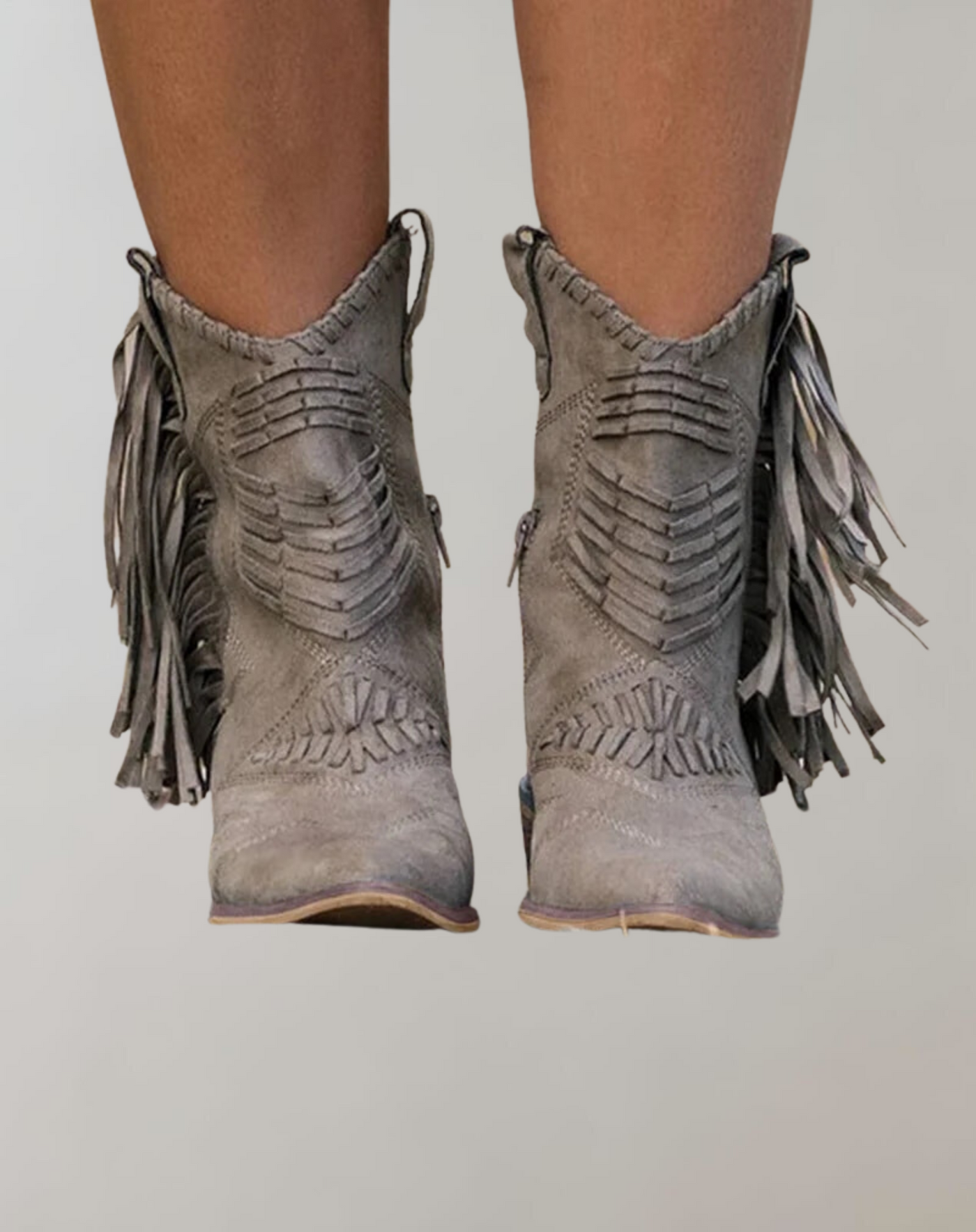 Western Boots | Ankle | Tassel | Cowboy Boots | Cowgirl Boots-Grace Aura